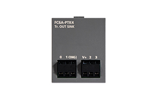 FC6A-PN4 4pt 12-24 IDEC VDC input expansion cartridge [FC6A-PN4]