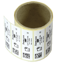 865-928 MHZ Adhesive RFID Transponder (1000pcs) [IUC77-25L100-GBL]