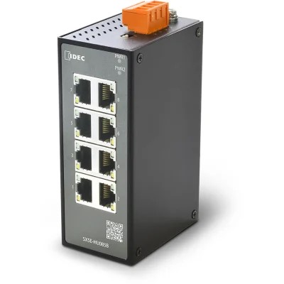 SX5E-HU085B IDEC 8 Port Unmanaged Ethernet Switch [SX5E-HU085B]
