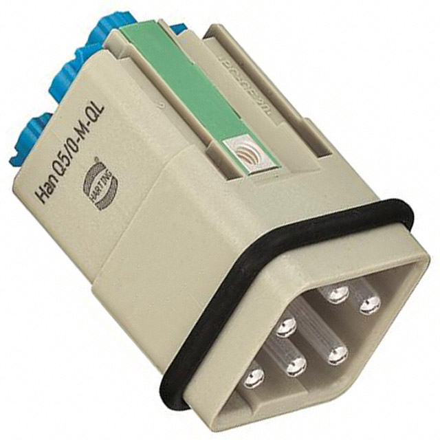 Harting Han Q 5/0 Insert male quick lock [9120052633]