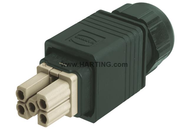 Harting Han PushPull Power 4/0 F 6,5-9,5mm QL [9352320421]