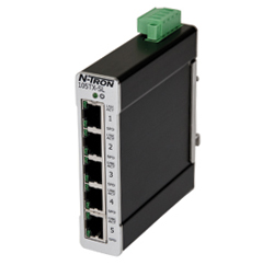 105TX-SL N-Tron Ultra Slim Industrial Ethernet Switch 5 Port Unmanaged [105TX-SL]