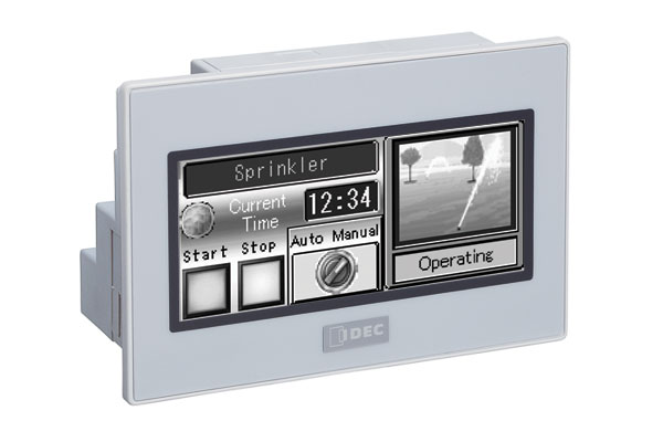 FT1A-M12RA-S  3.7 PLC+HMI Mono Silver Bezel [FT1A-M12RA-S]