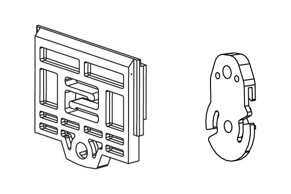 SmartAXIS direct mounting hook [FT9Z-PSP1PN05]