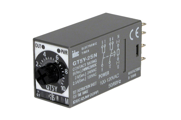 GT5Y-2SN6A200 IDEC Single Function Timer [GT5Y-2SN6A200]
