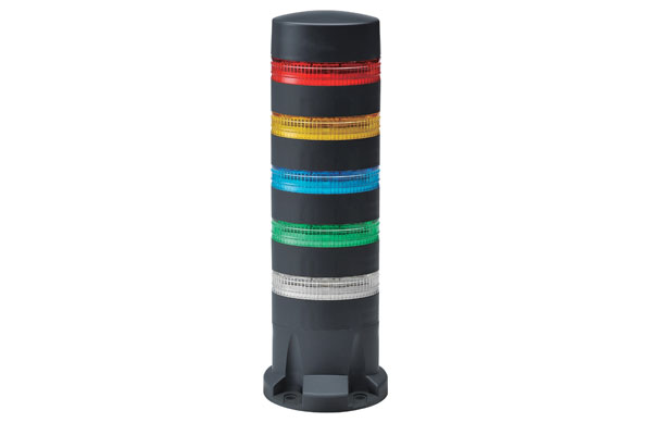 LD6A-5DQB-RYSGW IDEC LD6A Series 5 Tier Light Tower, Black Housing [LD6A-5DQB-RYSGW]