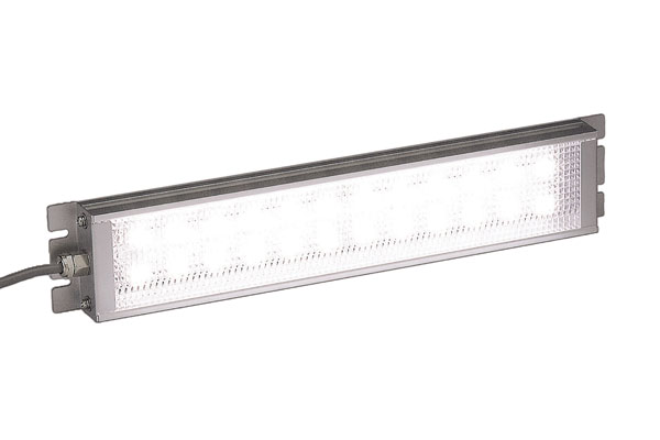 LED Illuminated Light Strip, 24V DC, Red, Clear lens, Side connection, 300mm, Array is 12 columns, 2 rows [LF1A-D1-2SHR8]