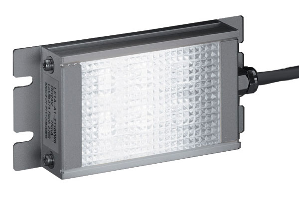 LED Illuminated Light Strip, 24V DC, Cool White, Clear lens, Side connection, 120mm, Array is 3 columns, 2 rows [LF1A-A1-2THWW6]