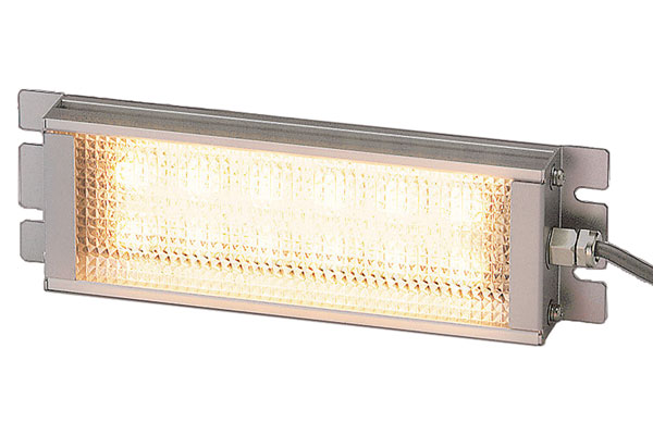 LED Illuminated Light Strip, 24V DC, Warm White, Clear lens, Side connection, 180mm, Array is 6 columns, 2 rows [LF1A-B1-2TLWW6]