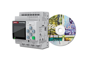 KIT-SMARTRELAY-HAF IDEC SmartRelay Starter Kit, 24 VAC/DC base module with LCD screen, software and power supply [KIT-SMARTRELAY-HAF]