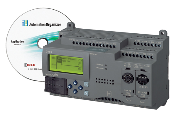 SmartAXIS 48I/O Starter Kit AC with display/keypad Sink, USB cable and software [KIT-SMART-48-HAC-K]