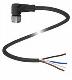 Pepperl+Fuchs M12, Angled, 4 wires [V1-W-BK2M-PVC-U]