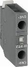 CA4-10 ABB Front Mount Auxiliary Contact Block 0NC, 1NO