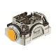 Harting Han-Yellock Carrier Hood Plain Push Button [11123000100]